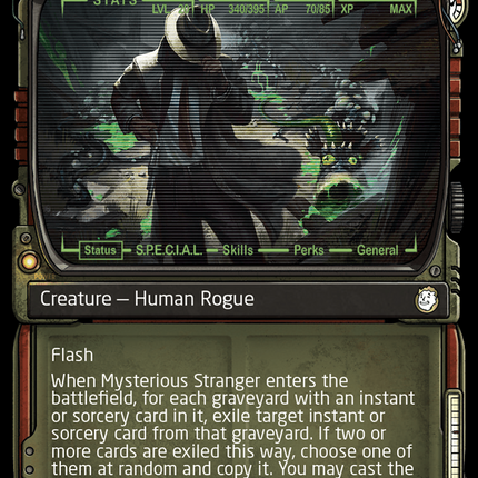 Mysterious Stranger (Showcase) [Fallout]