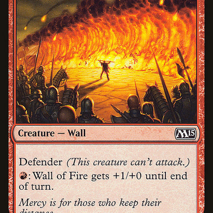 Wall of Fire [Magic 2015]
