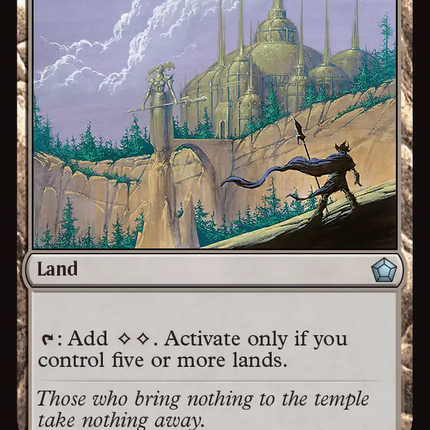 Temple of the False God [Foundations Commander]