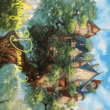 Edgewall Inn Art Card (Gold-Stamped Signature) [Wilds of Eldraine Art Series]