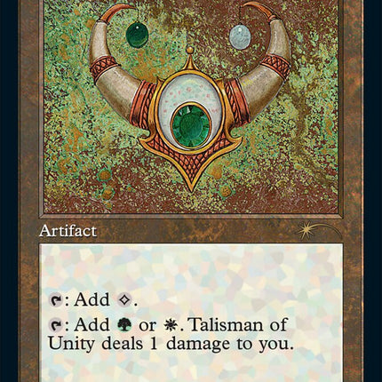 Talisman of Unity (Foil Etched) [Secret Lair Drop Series]