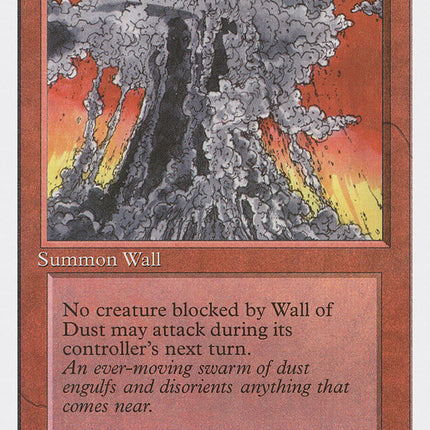Wall of Dust [Fourth Edition]