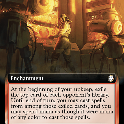 Stolen Strategy (Extended Art) (Surge Foil) [Fallout]