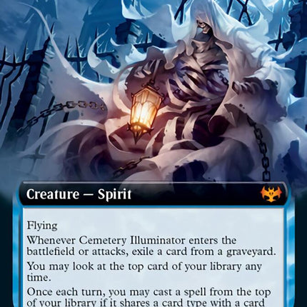 Cemetery Illuminator (Extended Art) [Innistrad: Crimson Vow]