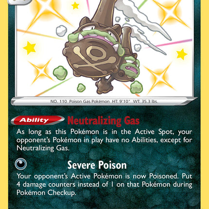 Galarian Weezing (SV077/SV122) [Sword & Shield: Shining Fates]