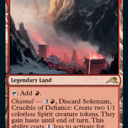 Sokenzan, Crucible of Defiance (Promo Pack) [Kamigawa: Neon Dynasty Promos]