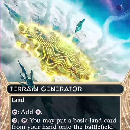 Terrain Generator (0043) (Borderless) [Edge of Eternities: Stellar Sights]