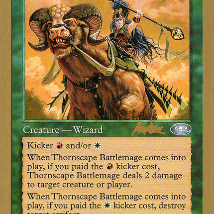 Thornscape Battlemage (Brian Kibler) (SB) [World Championship Decks 2002]