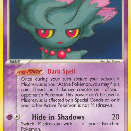 Misdreavus (25/109) [EX: Team Rocket Returns]