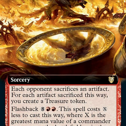 Visions of Ruin (Extended Art) [Innistrad: Midnight Hunt Commander]
