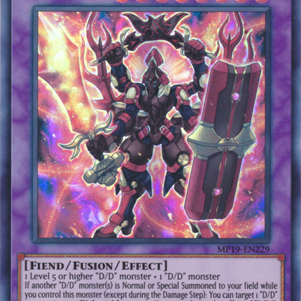 D/D/D Flame High King Genghis [MP19-EN229] Super Rare