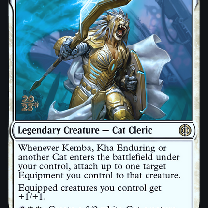 Kemba, Kha Enduring [Phyrexia: All Will Be One Prerelease Promos]