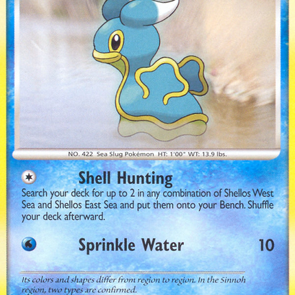 Shellos East Sea (106/132) [Diamond & Pearl: Secret Wonders]