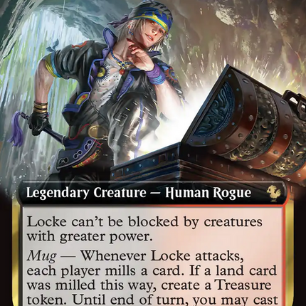 Locke, Treasure Hunter (Extended Art) [FINAL FANTASY Commander]