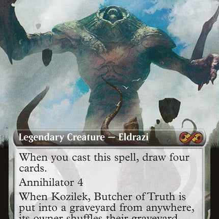 Kozilek, Butcher of Truth (Topper) [Ultimate Masters Box Topper]