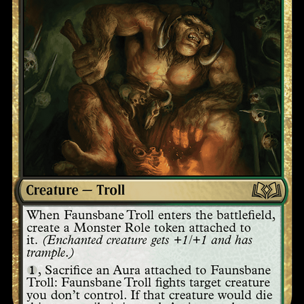 Faunsbane Troll [Wilds of Eldraine]