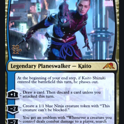 Kaito Shizuki [Kamigawa: Neon Dynasty Prerelease Promos]