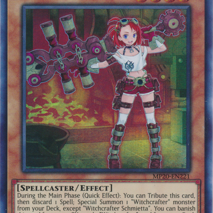 Witchcrafter Schmietta [MP20-EN221] Ultra Rare