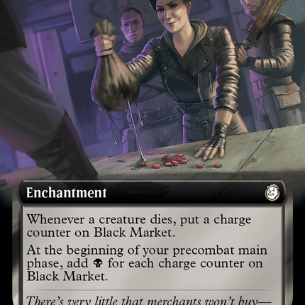 Black Market (Extended Art) (Surge Foil) [Fallout]