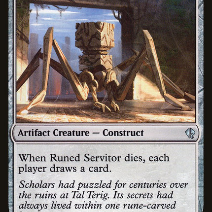 Runed Servitor [Duel Decks: Zendikar vs. Eldrazi]