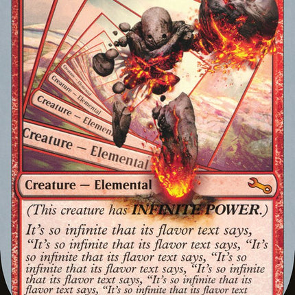 Infinity Elemental [Unstable]