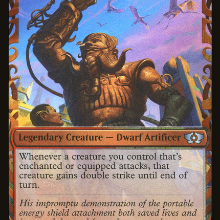 Reyav, Master Smith (Halo Foil) [Multiverse Legends]