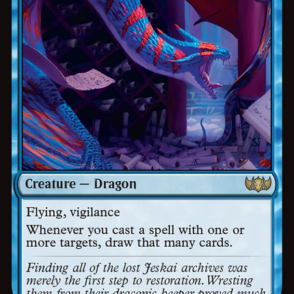 Voracious Bibliophile [Tarkir: Dragonstorm Commander]