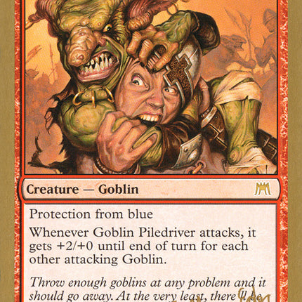 Goblin Piledriver (Wolfgang Eder) [World Championship Decks 2003]