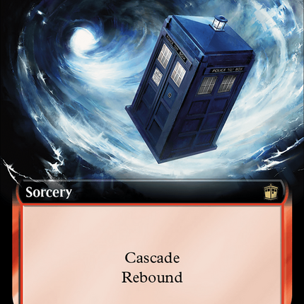 Into the Time Vortex (Extended Art) (Surge Foil) [Doctor Who]