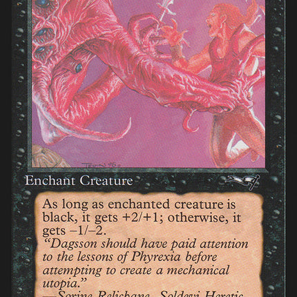 Phyrexian Boon (Person on the Right) [Alliances]