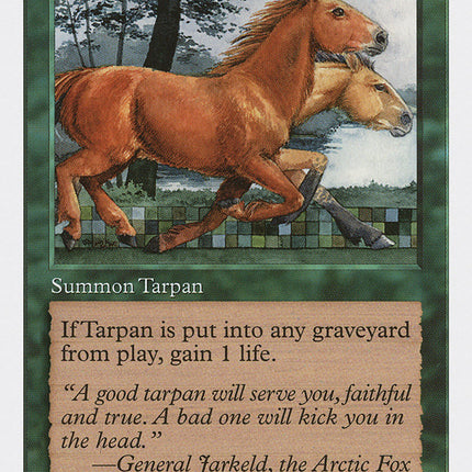 Tarpan [Fifth Edition]