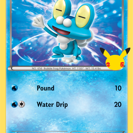 Froakie (XY03) (Jumbo Card) [First Partner Pack]