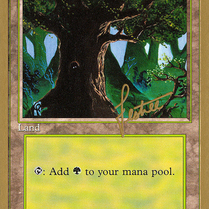 Forest (bl377) (Bertrand Lestree) [Pro Tour Collector Set]