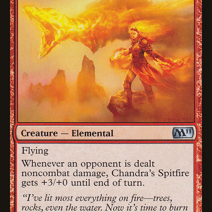 Chandra's Spitfire [Magic 2011]