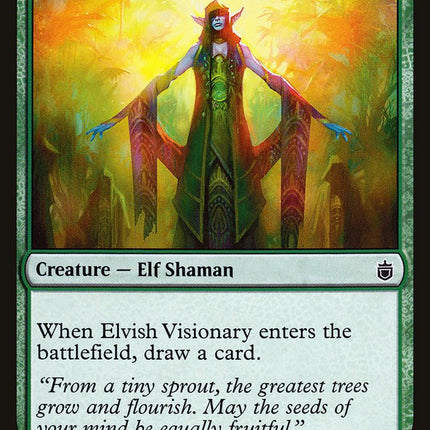 Elvish Visionary [Commander Anthology]