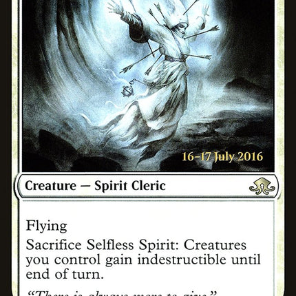 Selfless Spirit [Eldritch Moon Prerelease Promos]