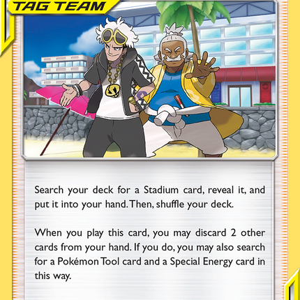 Guzma & Hala (193/236) [Sun & Moon: Cosmic Eclipse]