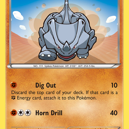 Rhyhorn (60/146) [XY: Base Set]