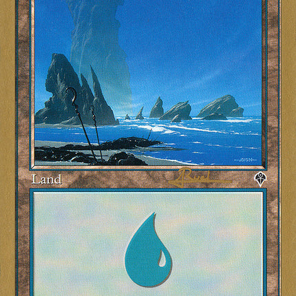 Island (ar336) (Antoine Ruel) [World Championship Decks 2001]