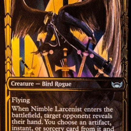 Nimble Larcenist (Showcase Golden Age Gilded Foil) [Streets of New Capenna]
