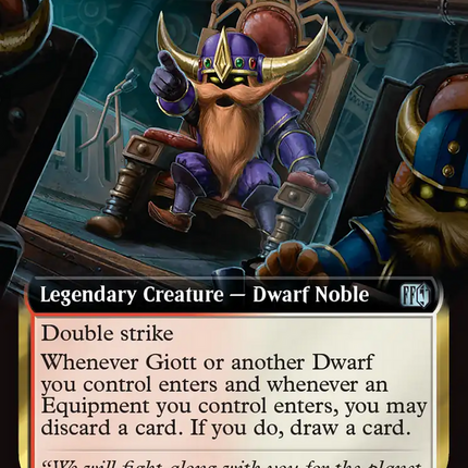 Giott, King of the Dwarves (Extended Art) [FINAL FANTASY]