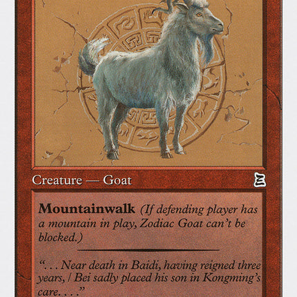 Zodiac Goat [Portal Three Kingdoms]