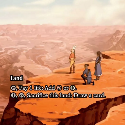 Sunbaked Canyon (Borderless) [Avatar: The Last Airbender: Eternal-Legal]