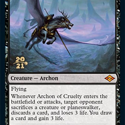 Archon of Cruelty [Modern Horizons 2 Prerelease Promos]