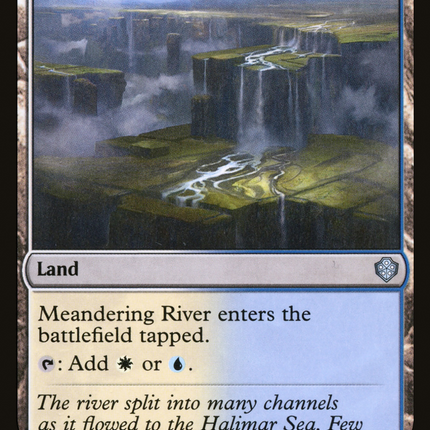 Meandering River [Starter Commander Decks]