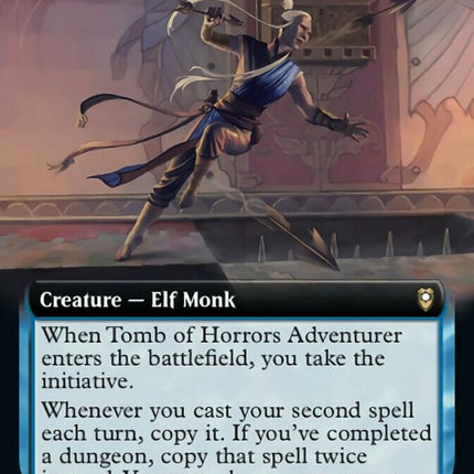 Tomb of Horrors Adventurer (Extended Art) [Commander Legends: Battle for Baldur's Gate]