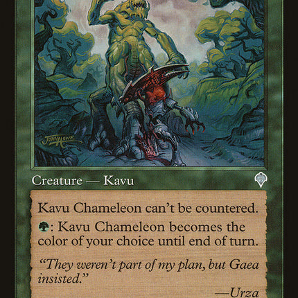 Kavu Chameleon [Invasion]