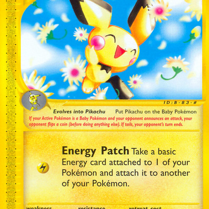 Pichu (58/165) [Expedition: Base Set]
