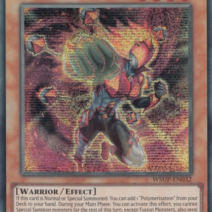 Elemental HERO Blazeman [WSUP-EN032] Secret Rare