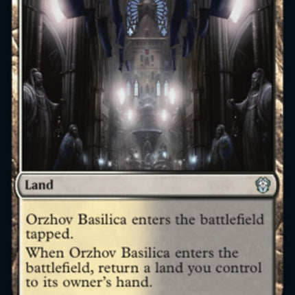 Orzhov Basilica [Dominaria United Commander]